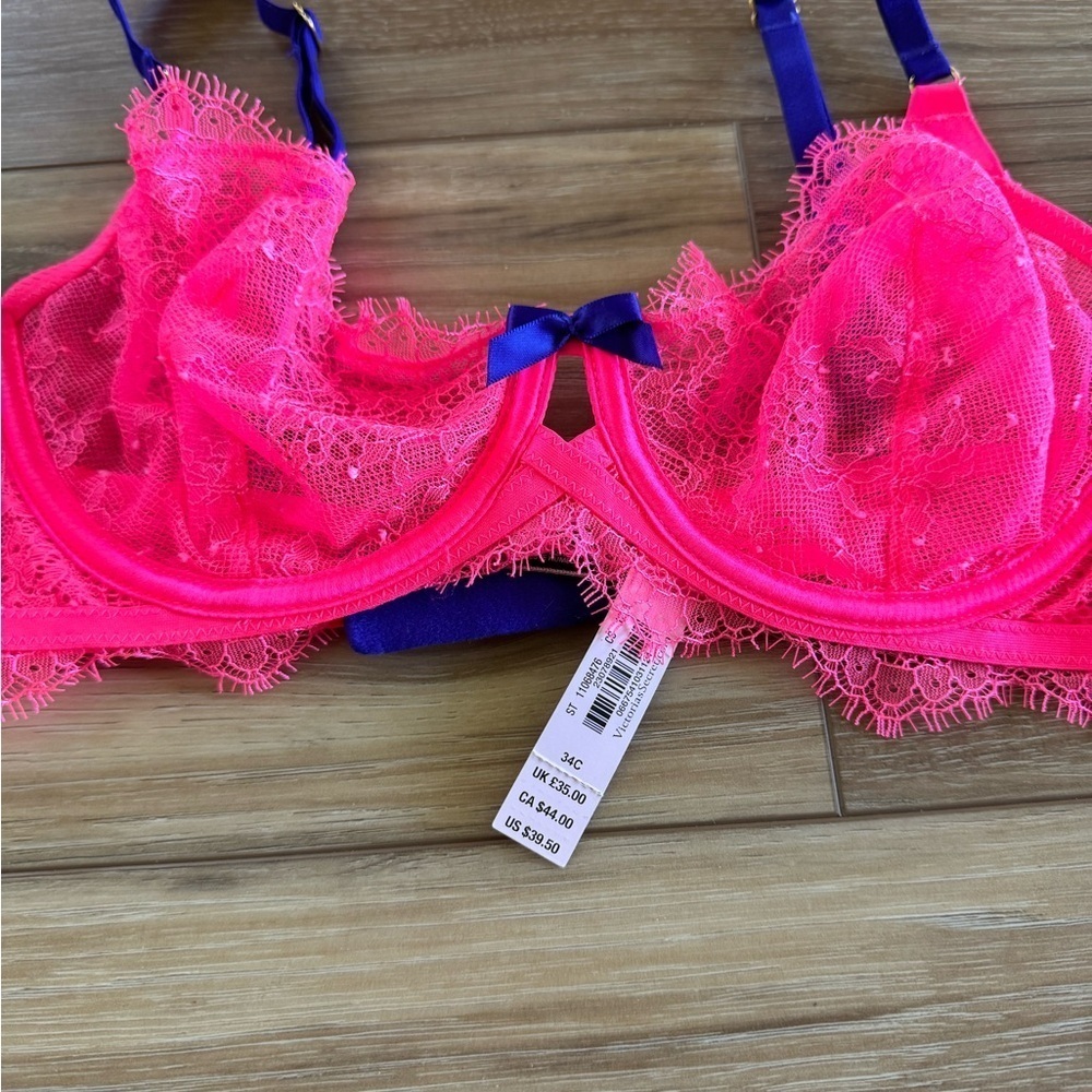 Victoria’s Secret Very Sexy Unlined Demi Buste size 36B NWT - Picture 2 of 4